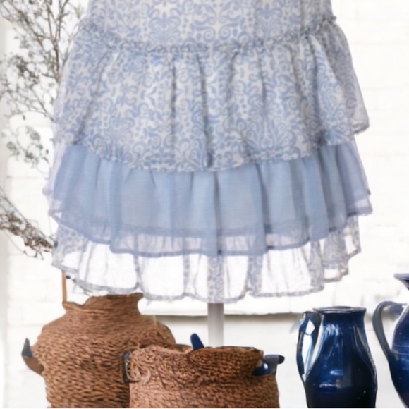 Band of Gypsies Blue and Black Dress - Picture 9 of 10